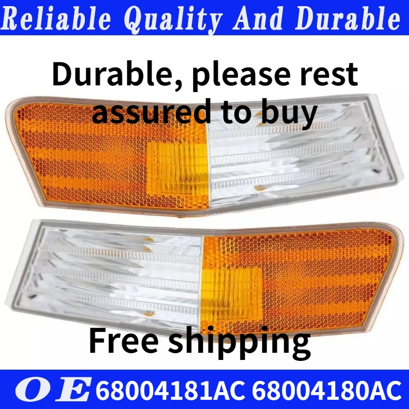 

For jeep patriot parking light turn signal directional lamp front Left or right 68004181AC 68004180AC