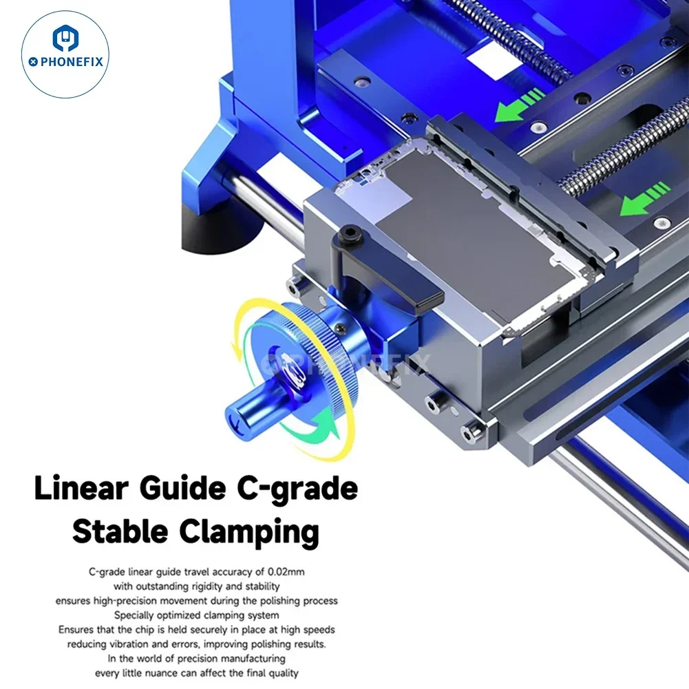 MECHANIC 3D-CM20S Chip Grinding Machine Three-axis Linkage CNC CPU Grinding Polishing for iPhone 6-15PM Screen Mainboard chip