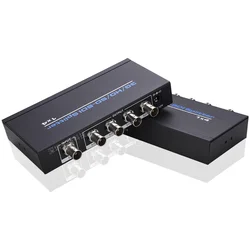 Splitter SDI 1x2 1x4 SD-SDI HD-SDI Splitter 3G-SDI SDI 1 w 2 Out / 1 w do 4 Out Repeater Extender