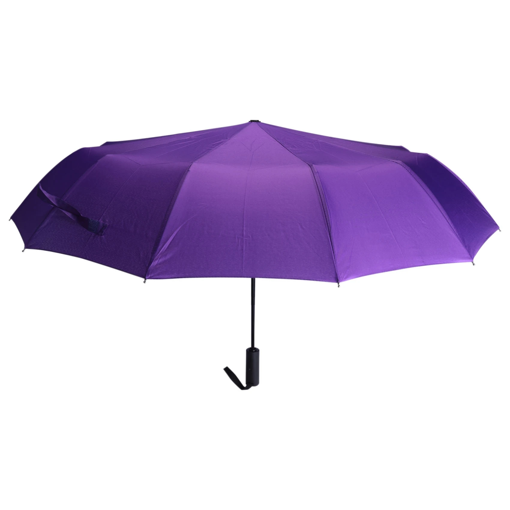 12 Ribs Handheld Folding Umbrella Windproof Compact Travel,Auto Open/Close Large Rain Umbrellas for Mens Women--A79M