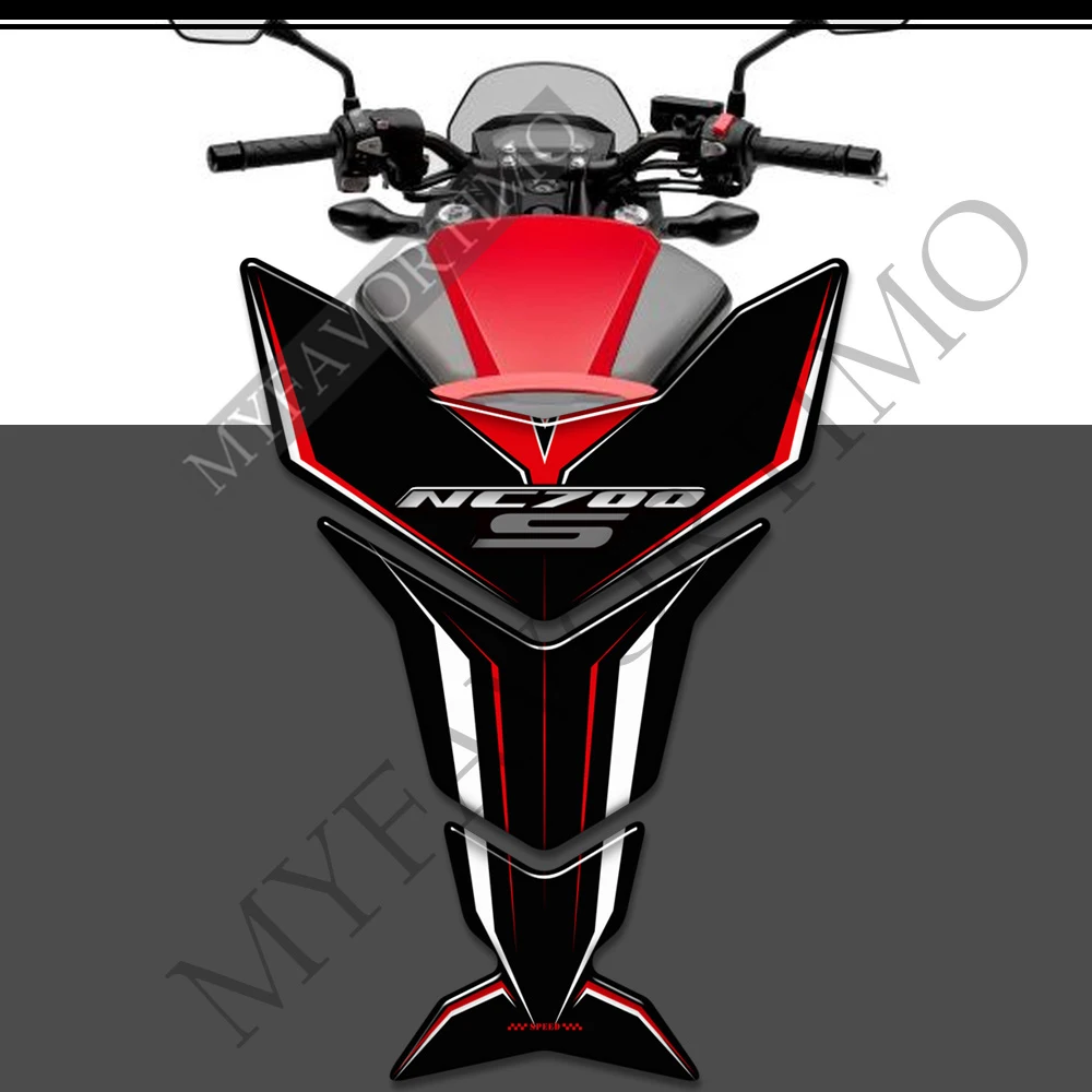 

Stickers Decals Protector Emblem Motorcycle Tank Pad For Honda NC700 S