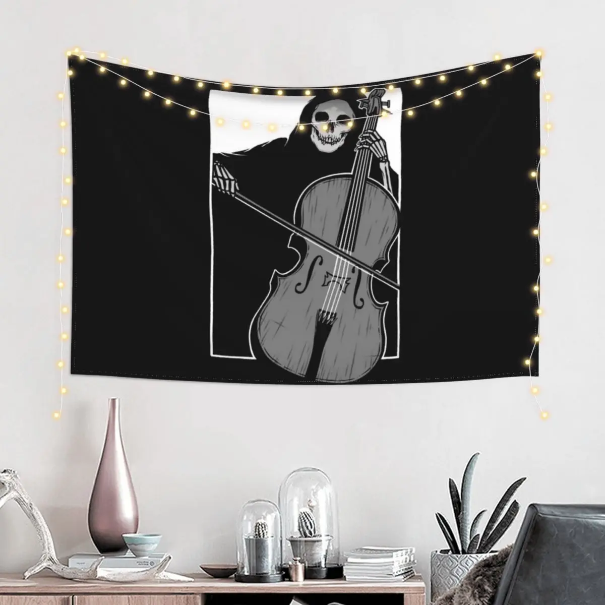 Symphony of Death Tapestry Cute Room Things Outdoor Decor Room Decorations Tapestry