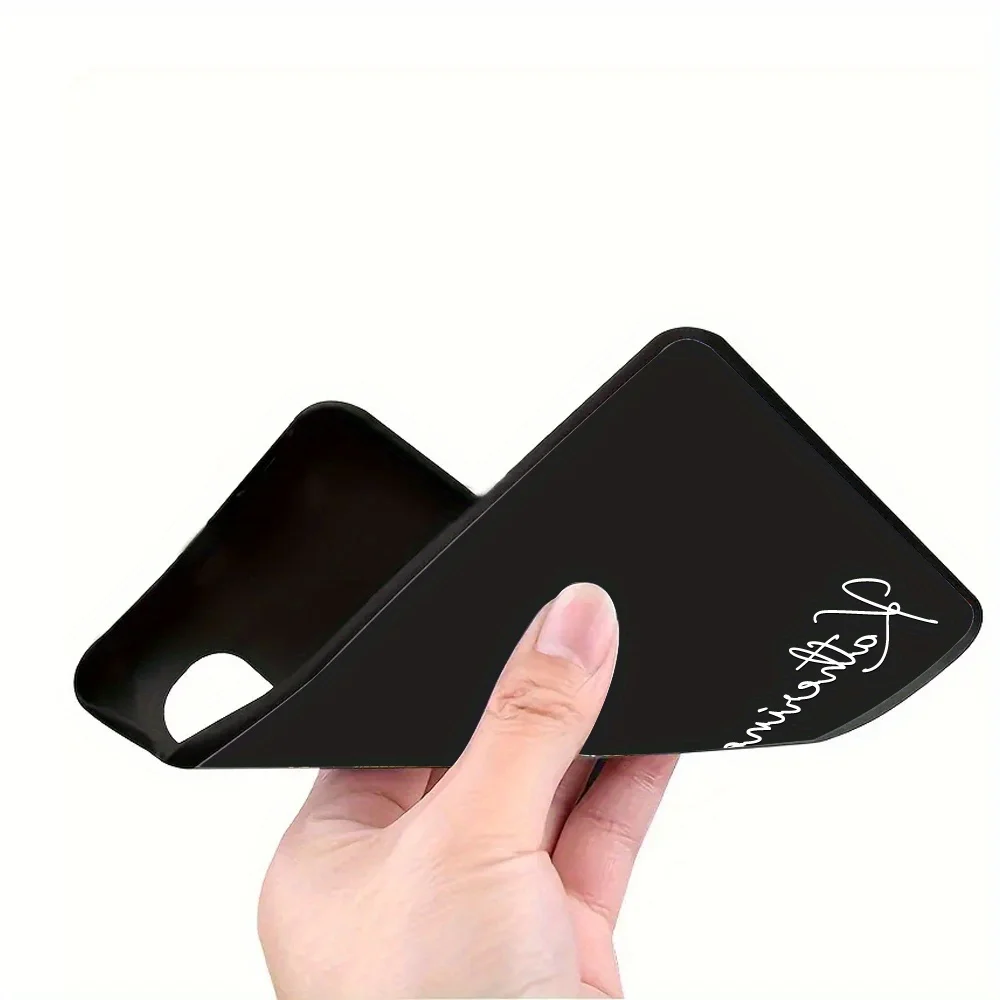 Customized Text Case For Samsung Galaxy S8 S9 S10 S20 S21 S22 S23 S24 FE Plus Ultra 5G S20+ S21+ S22+ Print Your Signature view 5