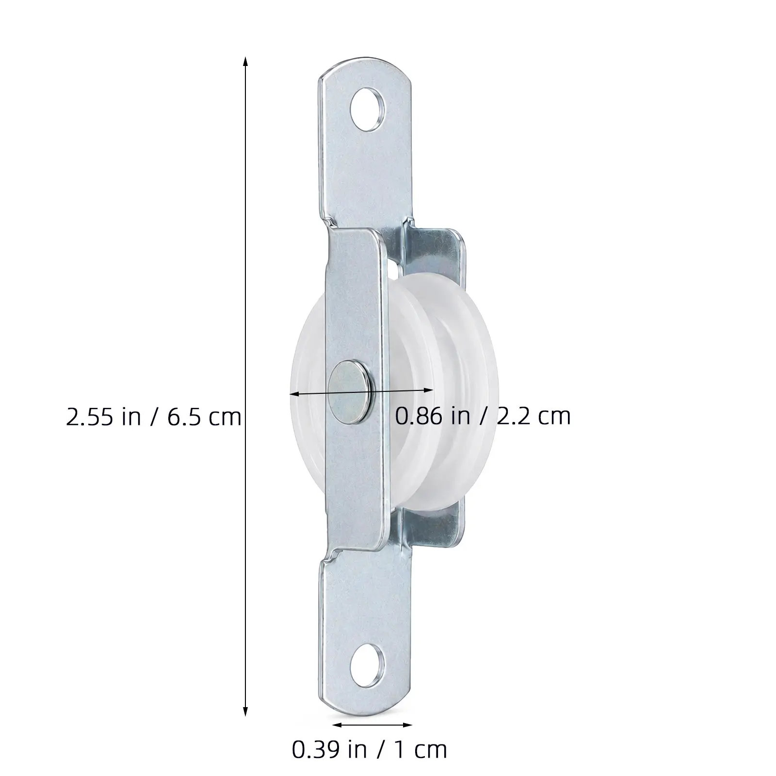 4Pack Umbrella Rope Pulley Repair Kit Patio Umbrella Replacement Parts Sliding Door Roller Heavy Duty Parasol Canopy Outdoor