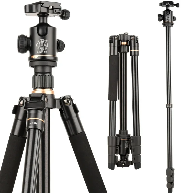 Aluminum Professional digital camera tripod stand for DSLR for camera support and photographic oem customers