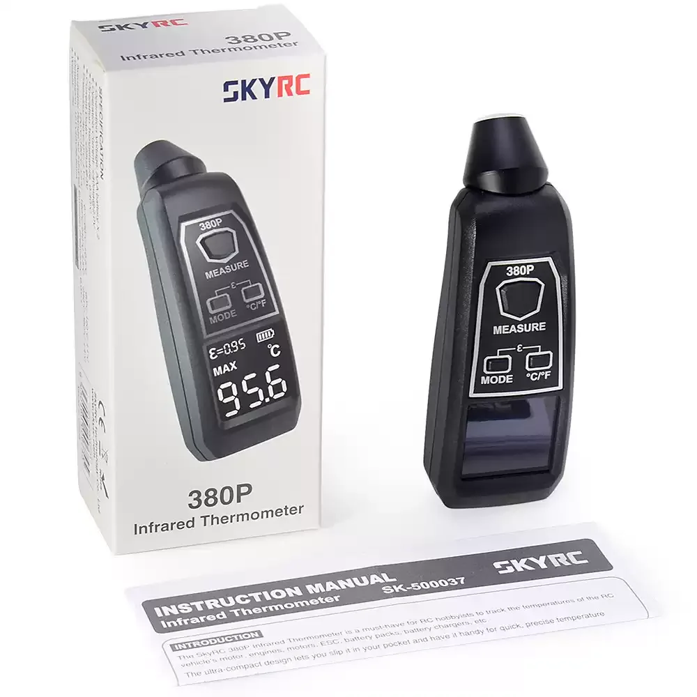 

SKYRC ITP380 Infrared Thermometer Accurate Temperature Measurement Tool For RC Motor Engine Charger Car