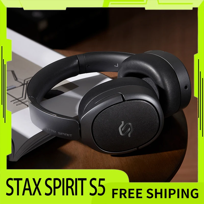 

Stax Spirit S5 Headset Wireless Bluetooth Hifi Headphones Call Noise Reduction Low Latency Headset For Flat Gamer Office Gifts