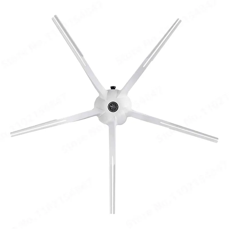 Cho 2PCS Roborock Side Bàn Chải Phụ Tùng Bộ Dụng Cụ Với 5 Cánh Tay Làm Sạch Bàn Chải Phù Hợp Cho Roborock S7 S7MAX S50 S6 & S5 Max S6max VS4 E4