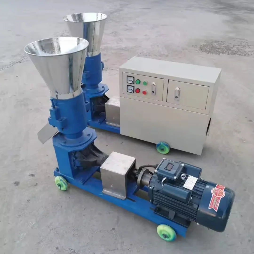 Poultry Animal Pellet Feed Machine Pellet Mill For Cattle Feed