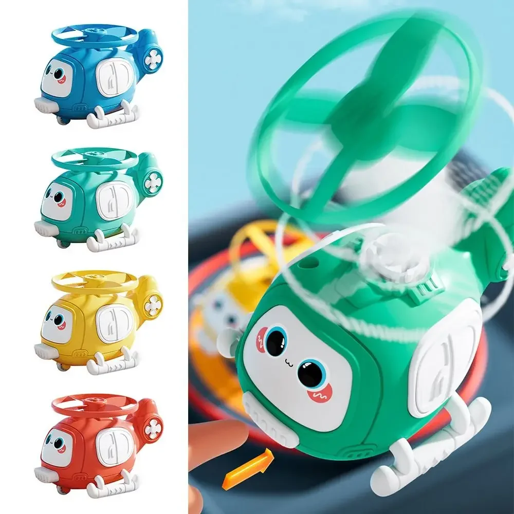 多色ランニングと衝突飛行機衝突飛散プラスチック製漫画飛行機おもちゃ興味深い知的発達