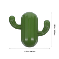 Cactus Shaped Hook Hanger Metal Wall Mount Storage Hooks For Bathroom Kitchen Bedroom Key Utensil ganizer