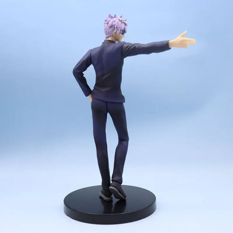 Anime JJK figure Gojo Satoru Fushiguro Toji model sitting pose action figure Computer desk decora car accessorie collection gift