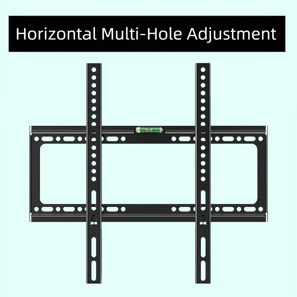 

Practical Metal TV Wall Mount Fixed Space Saving Rust Prevention LCD Mount Fixed Mount TV Stand Holder Wall Bracket
