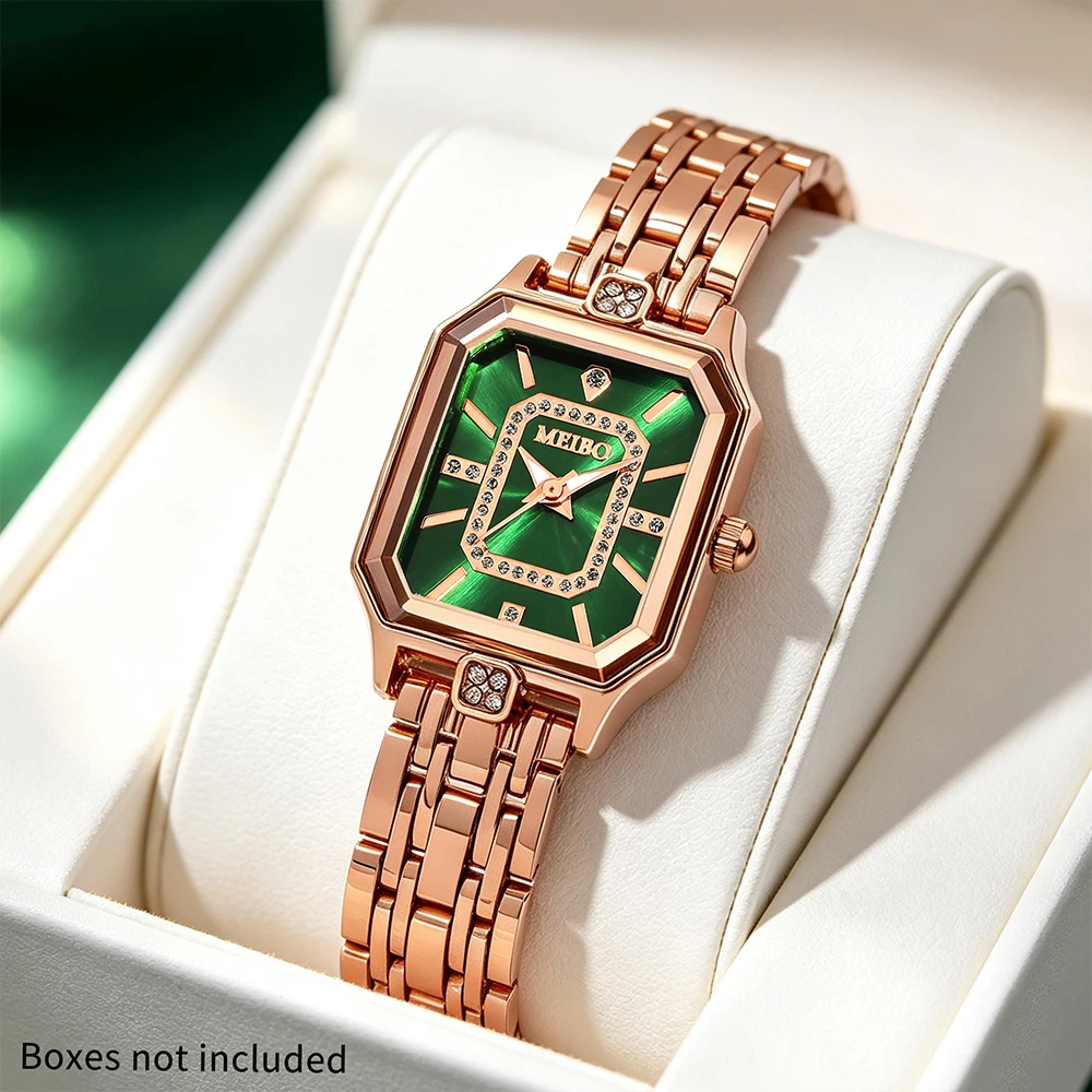 1Pcs Women's Fashion Watch, Stylish And Versatile, Classic Square Case, Ideal Gift For All Kinds Of Festivals