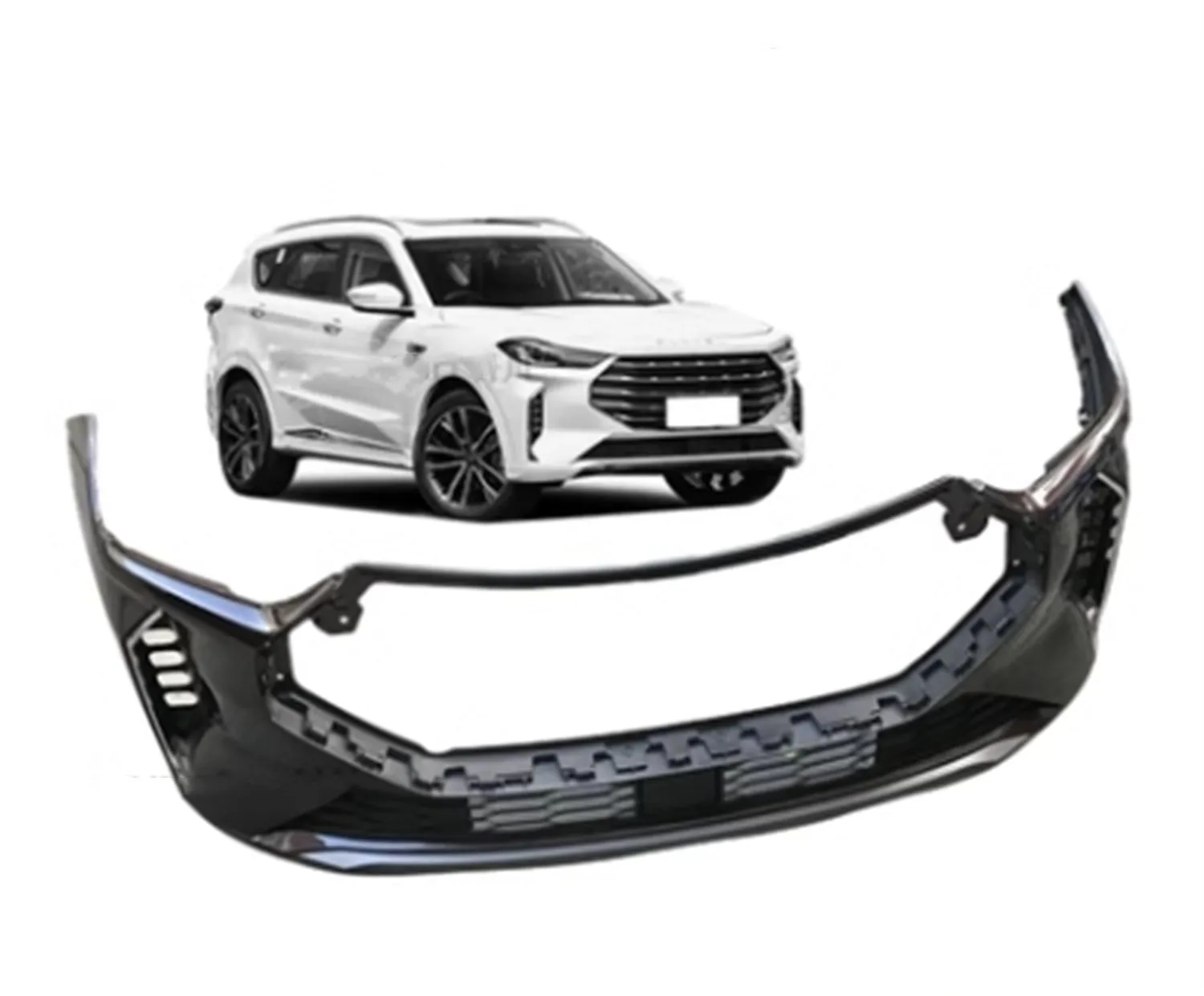 Car Body kit Front Bumper surround for Chery JETOUR X70 PLUS lower guard plate trim panel grille