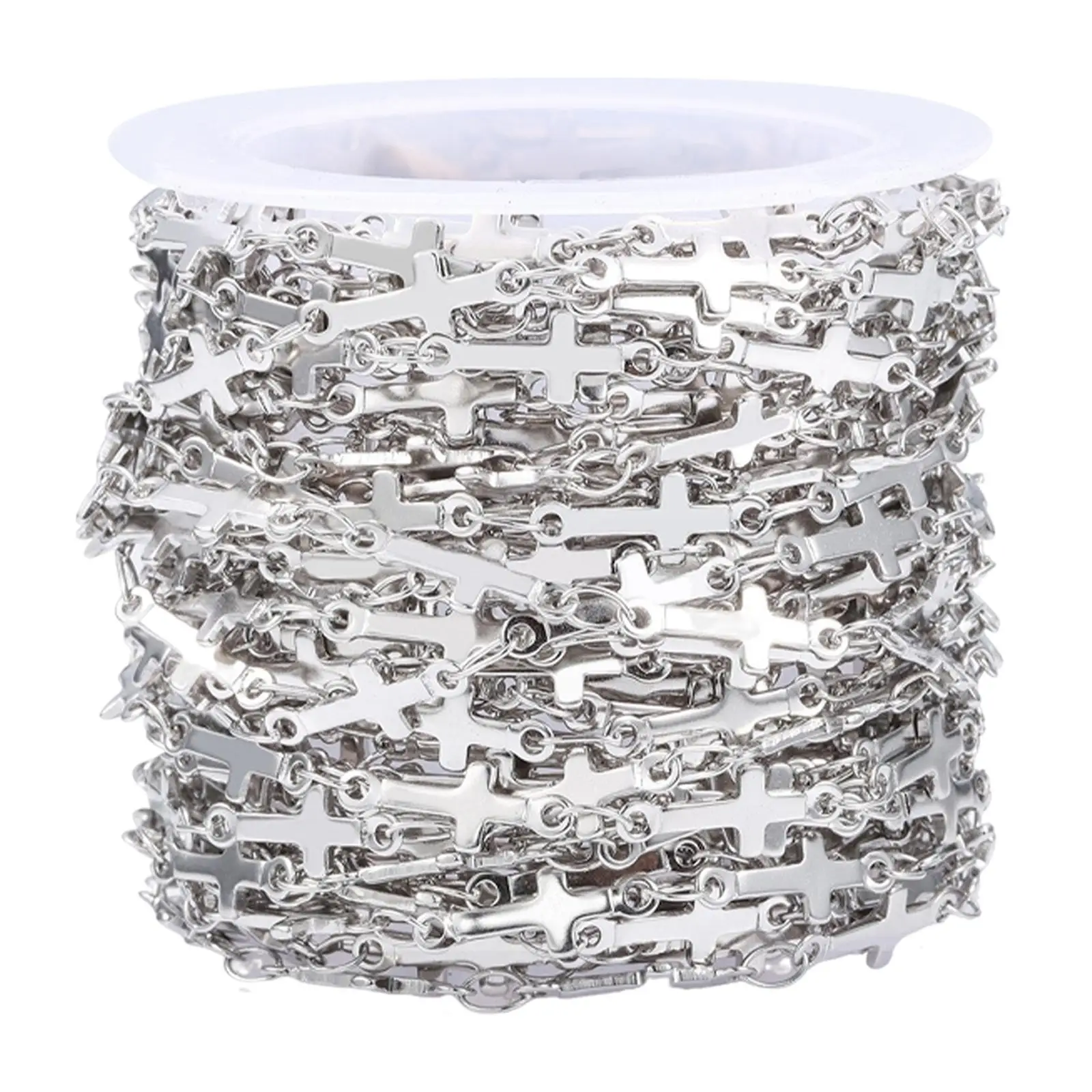 

Цепочки для изготовления украшений, 196,85 дюйма, минималистичные, для брелоков, украшения сумок, головных уборов, адресников для собак