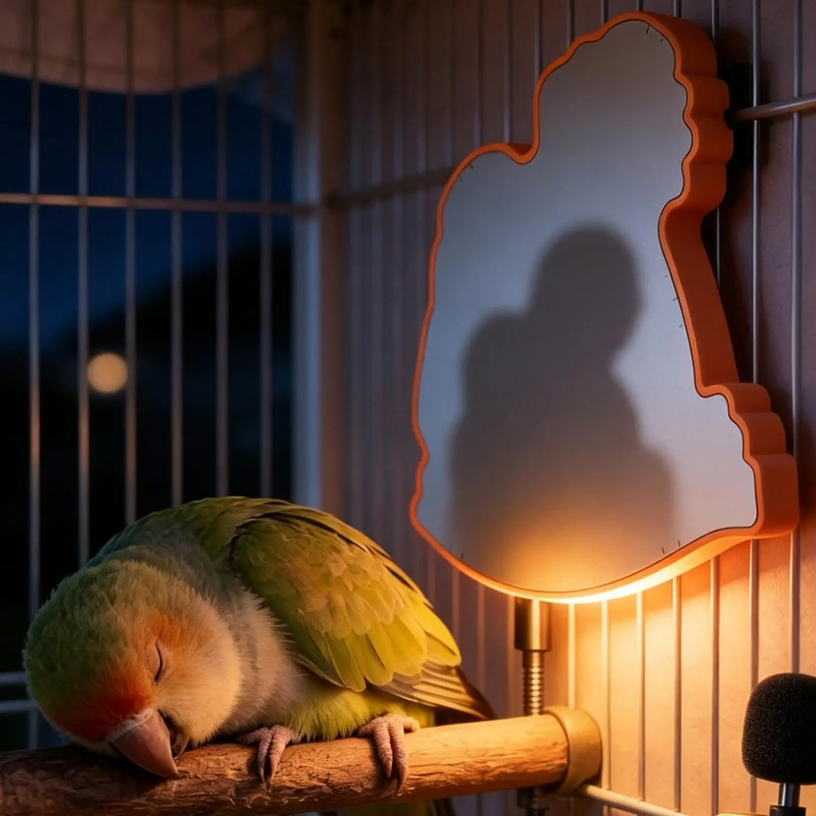 Bird Heater For Cage Constant Temperature Warmer Pad Plate With Bite Proof Cord Bird Cage Heater For Parrots Parakeets Canaries