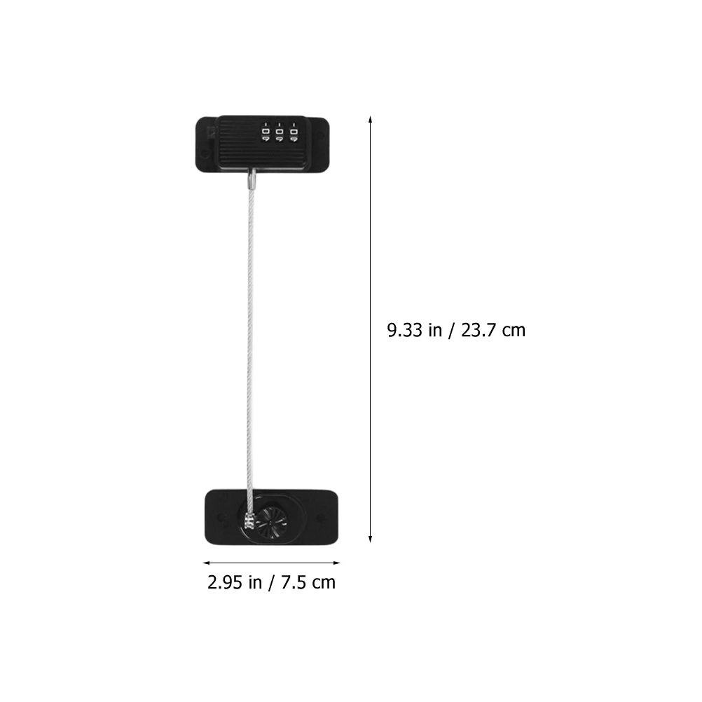 

Refrigerator Digital Combination Cabinet Fridge Door Safety Lock For Drawers Windows Durable Sturdy Childproof Lock No