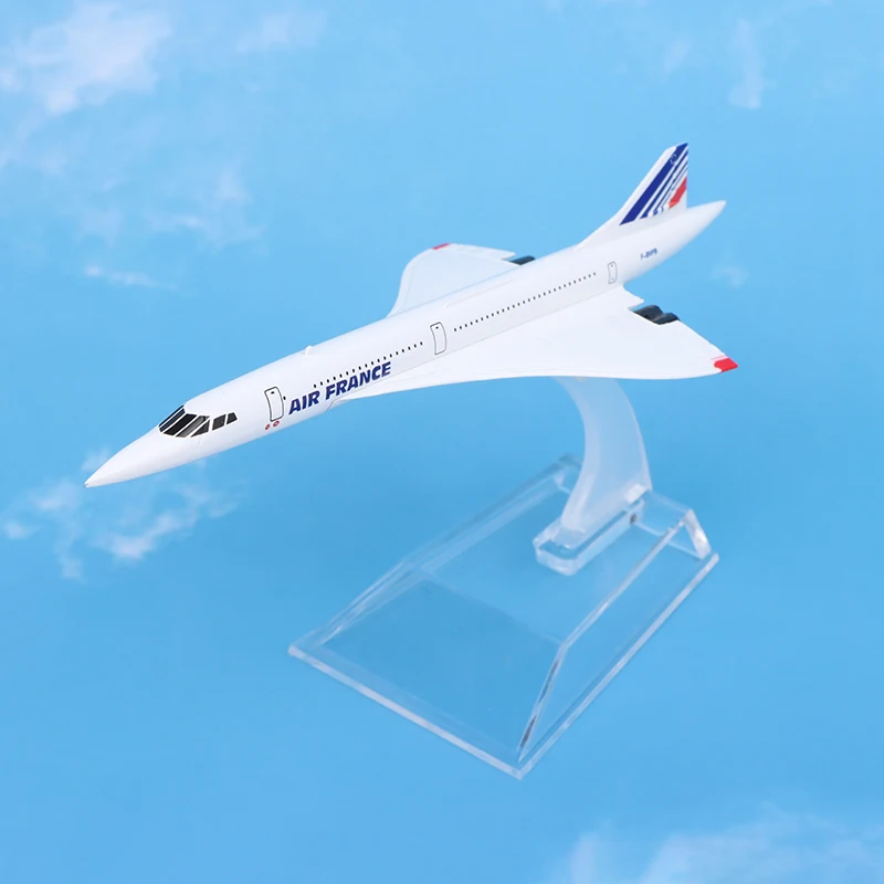 1:400 Concorde Air France Airplane Model Airliner Alloy Diecast Air Plane Model Toys Collection Home Decor Miniatures