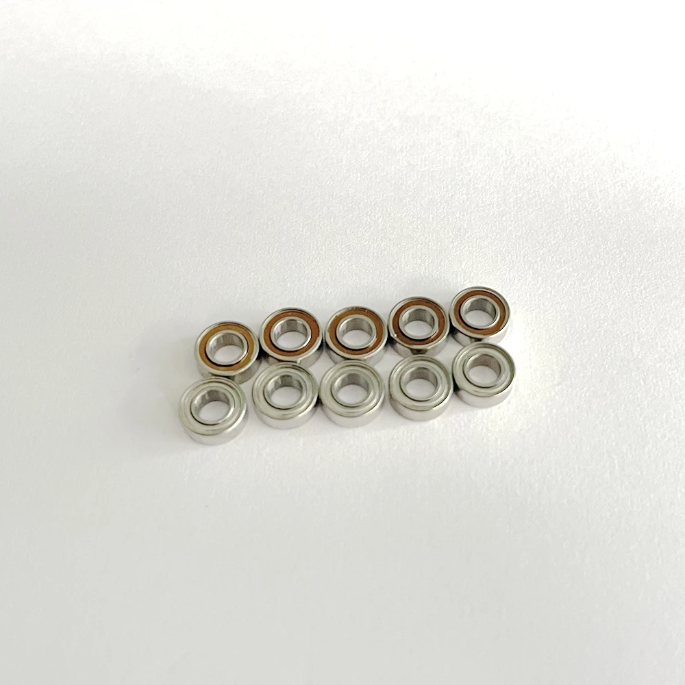 SHQLDPB 10pcs High Speed Handpiece Ceramic Dental Bearings NSK Ruca Dentflex SR144TLZZN 3.175x6.35x2.38mm With Two Shields