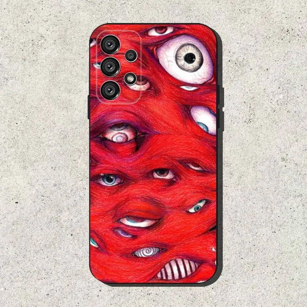 حافظة لهاتف سامسونج S25، S24، S21، S22، S23، S30، Ultra، S20، Plus، Fe، Lite، Note، 10,9,5G غطاء أسود