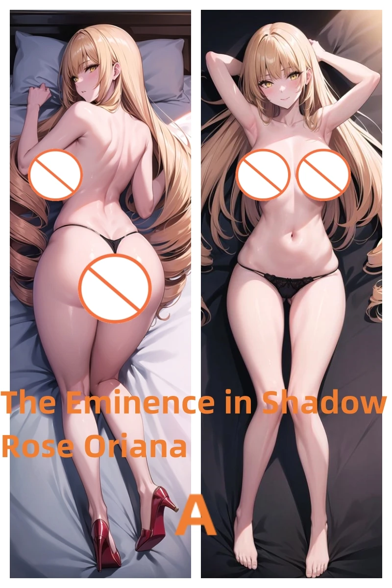 Dakimakura Anime Pillow Case The Eminence in Shadow Rose Oriana Double-sided Print Of Life-size Body Pillowcase Gifts Can be