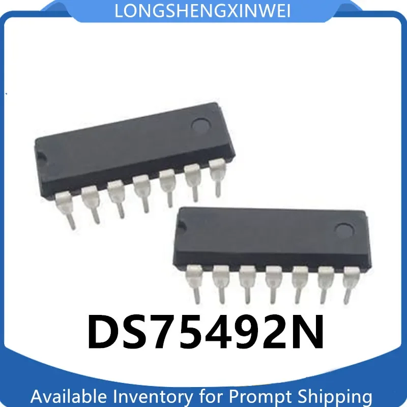1 peça ds75492n 75492n dip14 estoque original mos para led driver bit driver de quatro vias