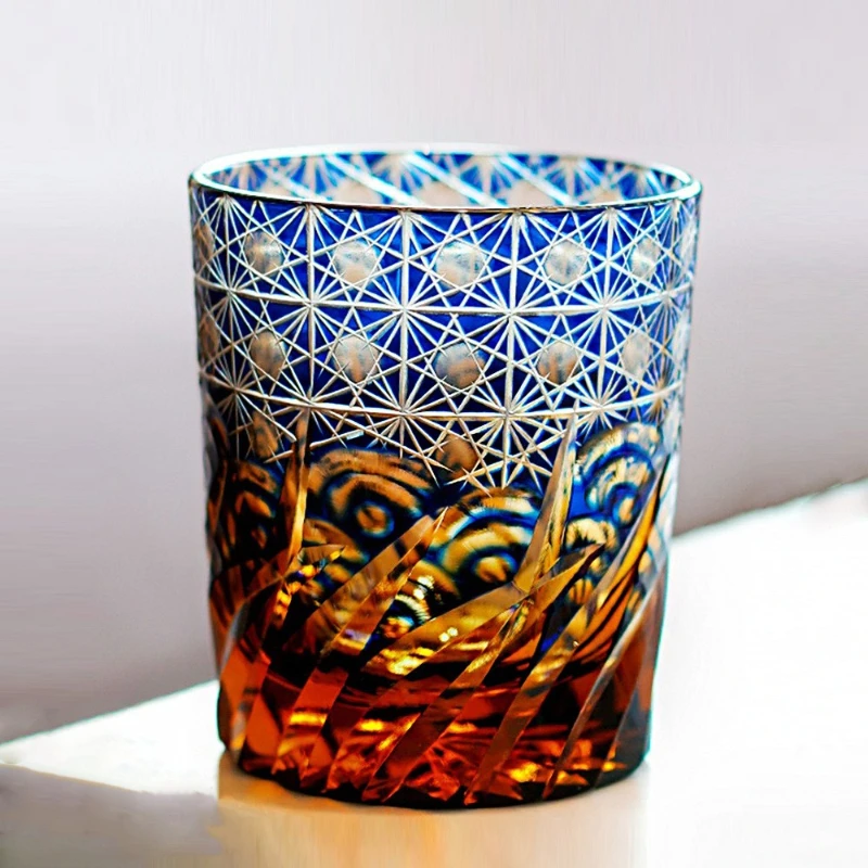 Crystal Cup Hand Carved Beer Glass