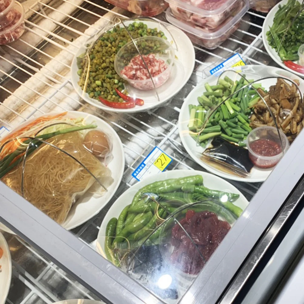 

5Pcs Professional Stainless Steel Plastic Wrap Stand Cross Shaped Support for Kitchen Accessories Plastic Wrap Brackets