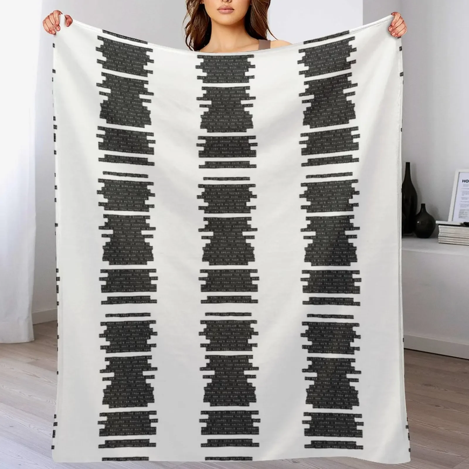 

The View from Halfway Down Throw Blanket Fuzzy Plush Throw Blanket for Sofa Chair