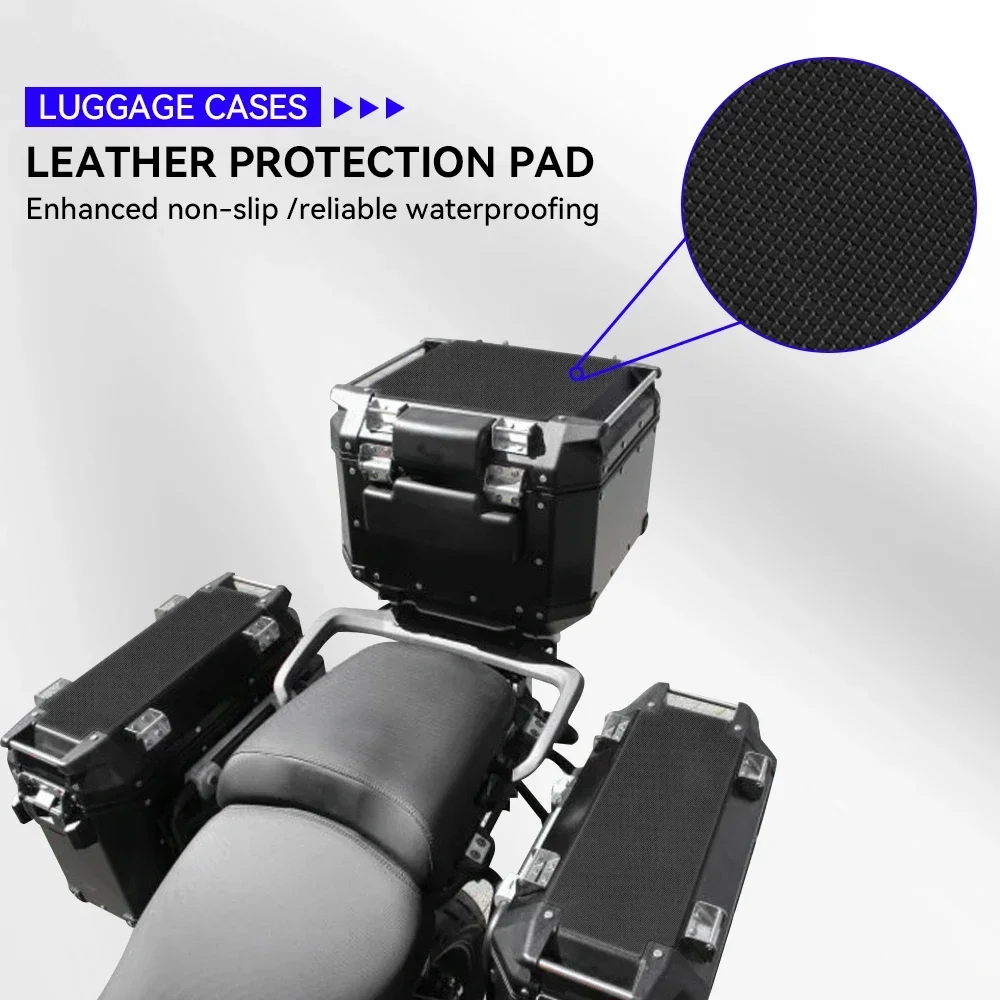 For outback trekker Luggage 37L Cases For tiger 800 XC Motorcycles Side Case Pads Pannier Cover