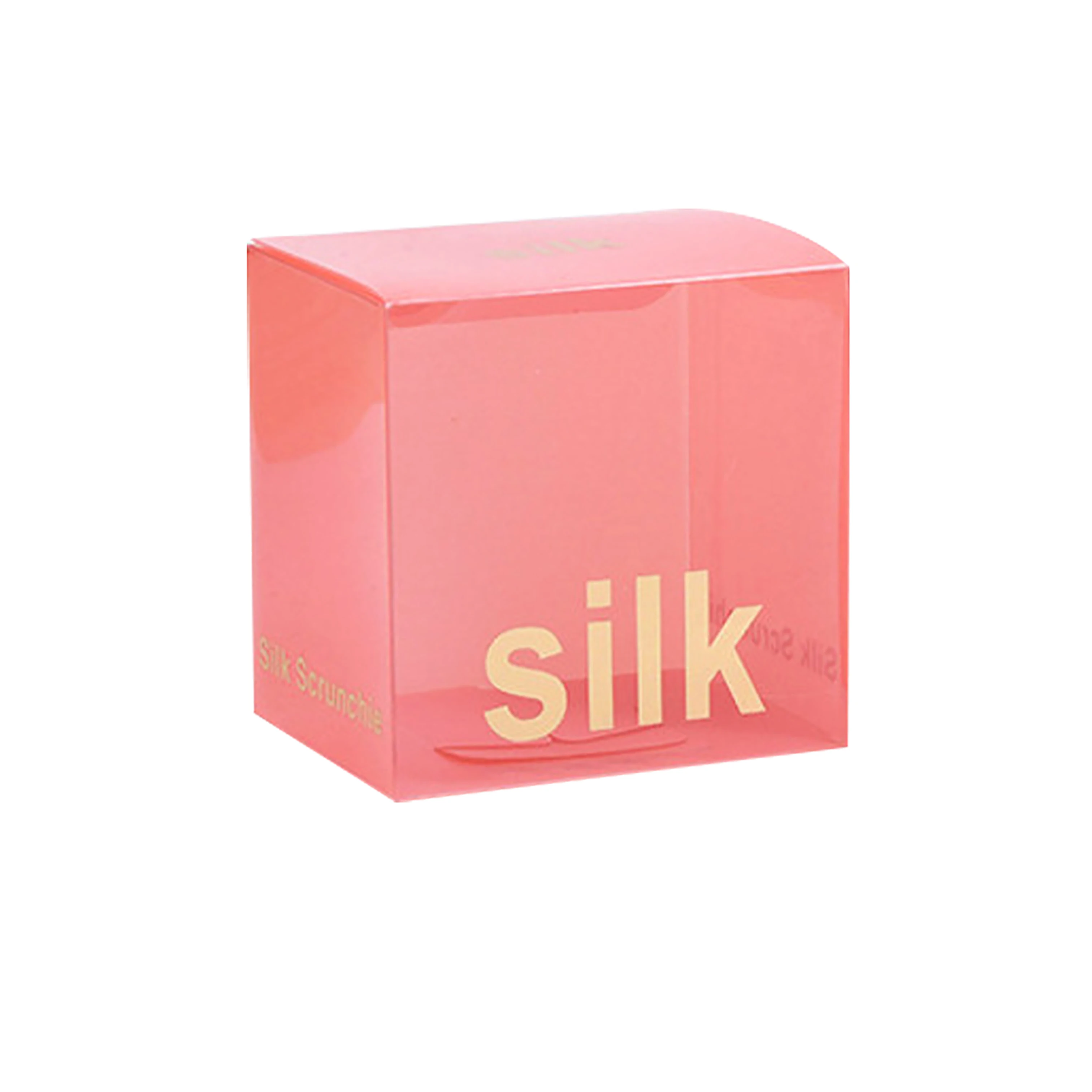 5PCS Box 100% Pure Mulberry Silk Skinnies Scrunchies Solid Color Hair Ties Ponytail Holders Hair Accessories Set 1CM 22 Momme