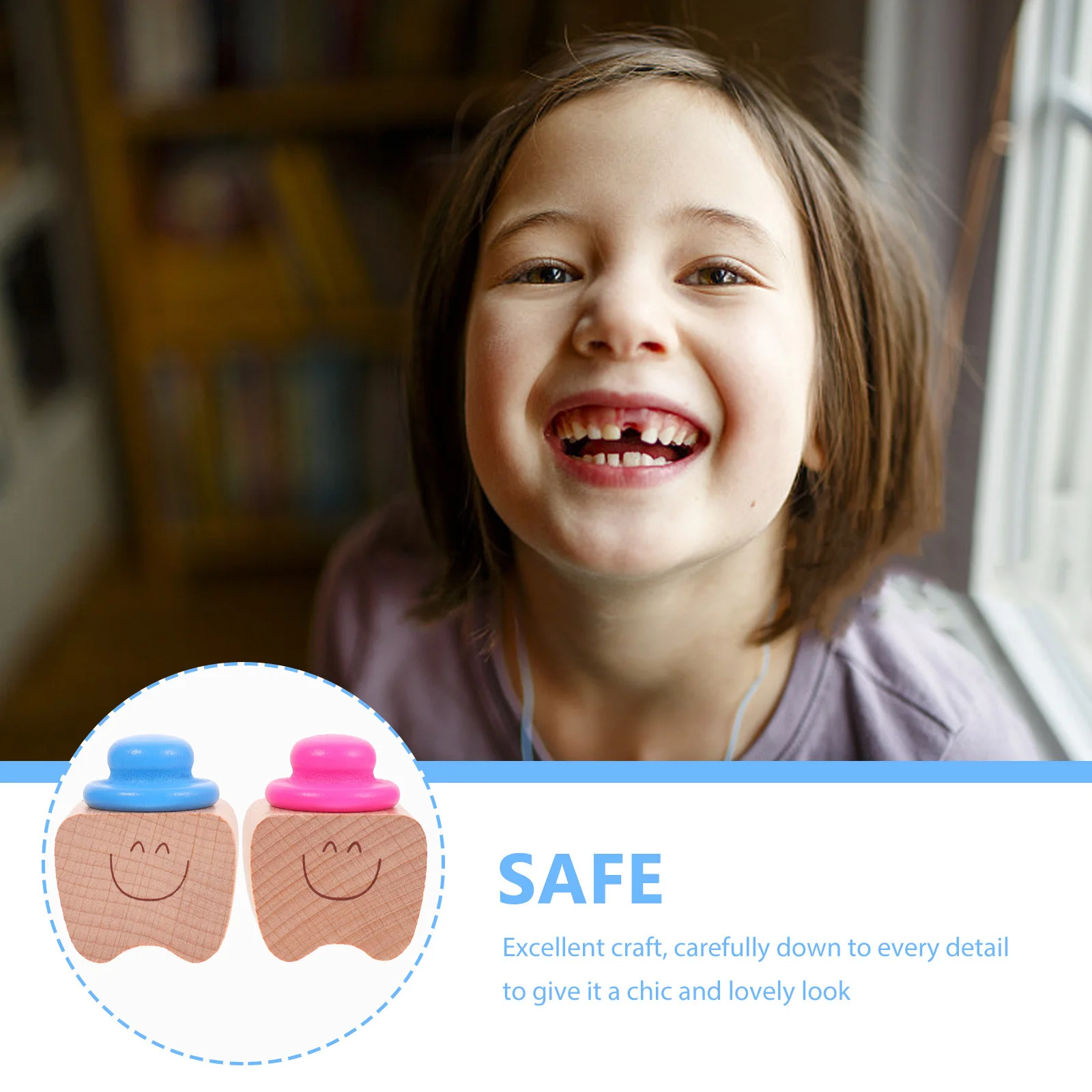 

4 шт., контейнер для детских зубов, изысканное качество изготовления, органайзер на память для детей, высококачественный материал, сбор первых зубов