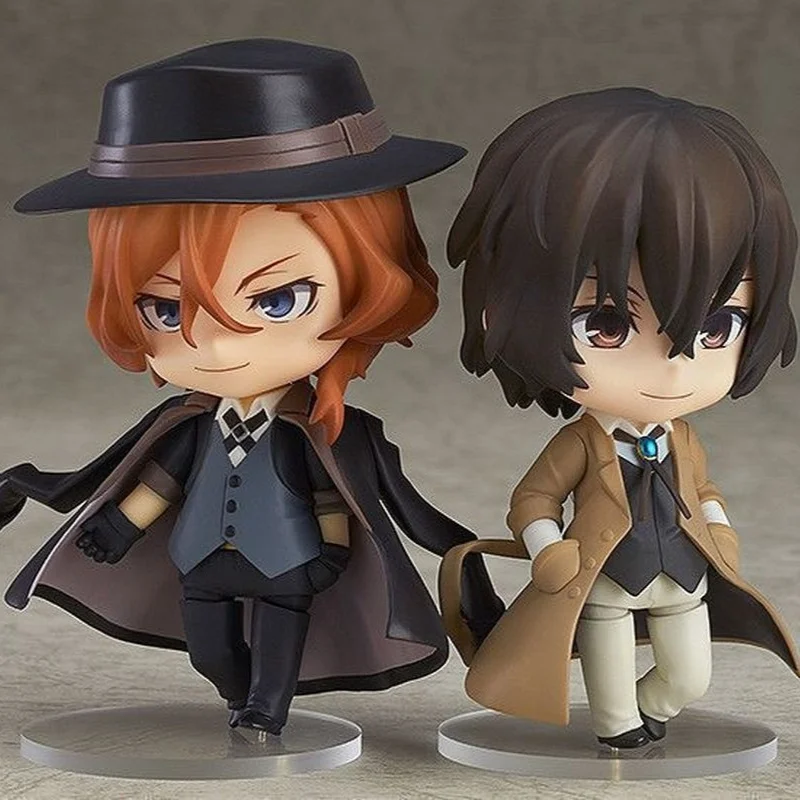 

Bungo Stray Dogs Anime 2348# 676# Nakajima Atsushi Dazai Osamu Edogawa Rampo Figure Toy Cartoon Model Movable Doll Ornament Gift