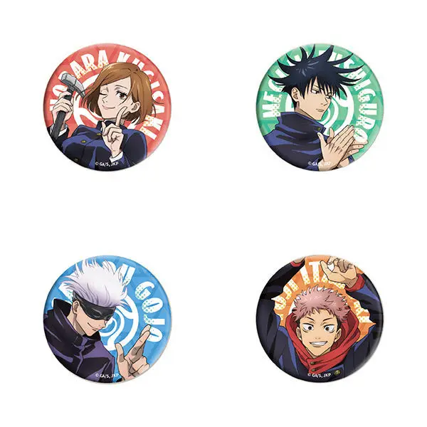 

Набор значков аниме «Jujutsu Kaisen» Yuji Itadori Megumi Fushiguro Nobara Kogane Satoru Gojo Pin Брошь Коллекция Косплей