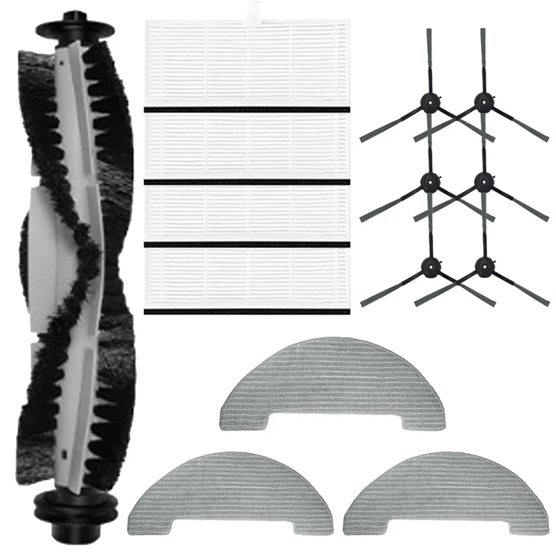 

F-3C Replacement Spare Parts For Vactidy T6 /T7 /T8 Robot Vacuum Main Brush Side Brush HEPA Filter Mop Pad Accessories