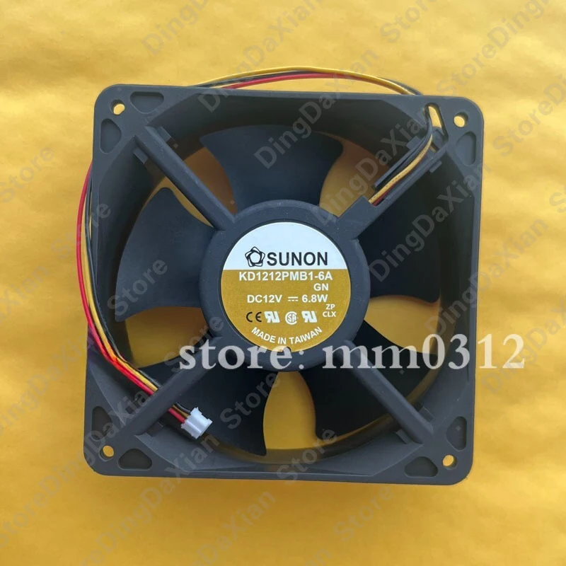 

x For SUNON KD1212PMB1-6A 12038 DC12V 6.8W 3-Pin Dual Ball Cooling Fan new