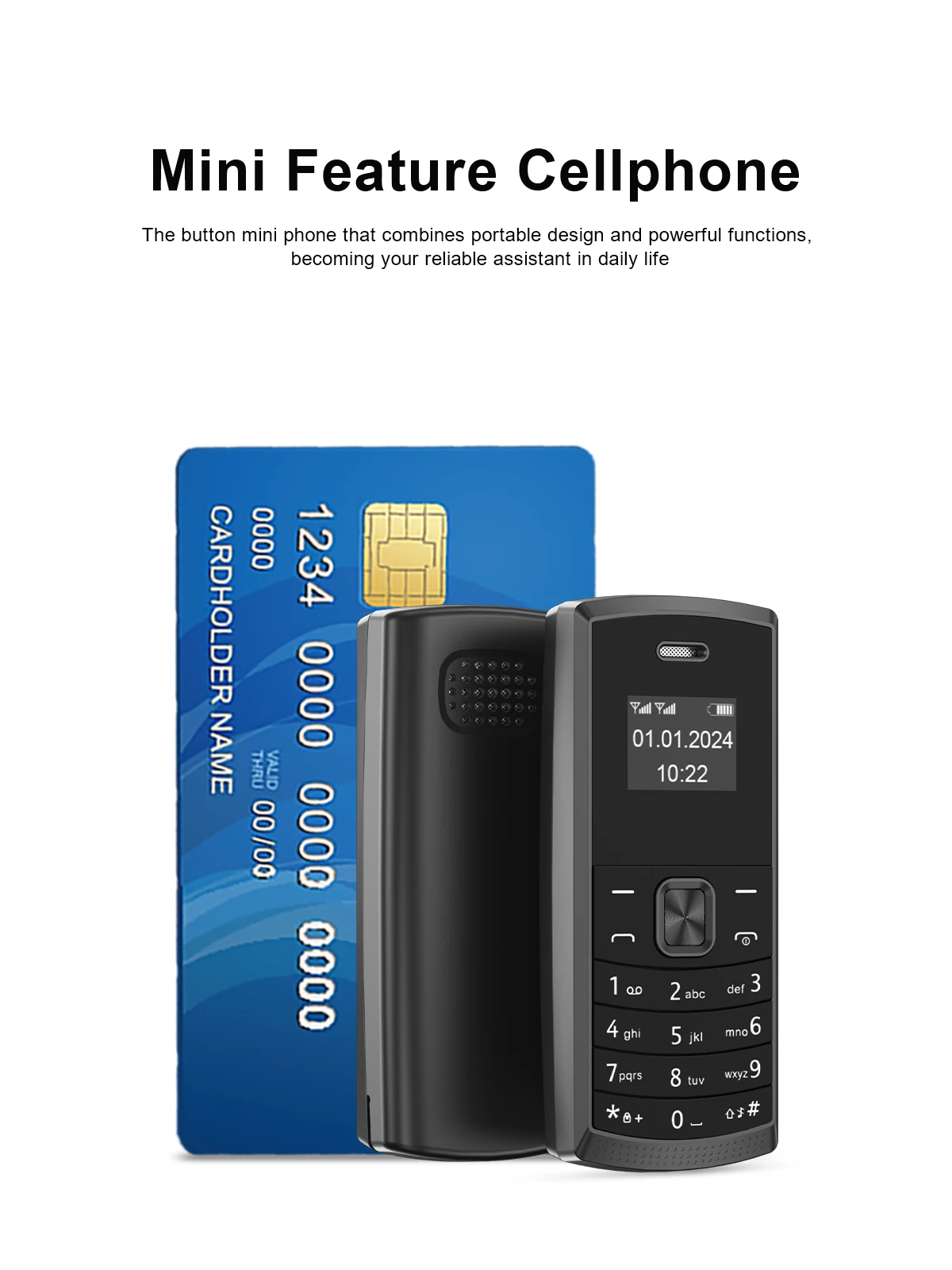 SERVO BM01 Mini Mobile Phone 2G GSM 2 SIM Cards Magic Voice Speed Dial Call Recording Blacklist MP3 Super Button Cellphones