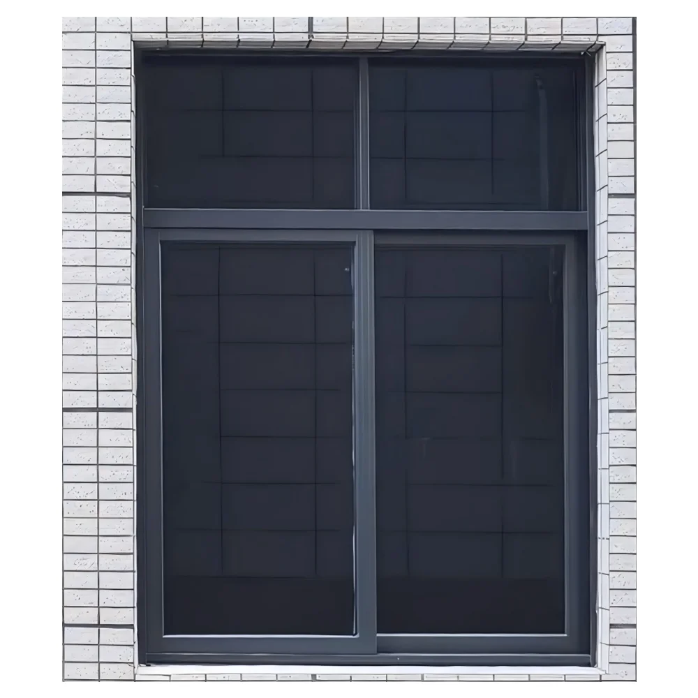 Energy Efficient Aluminum Alloy Sliding Window Horizontal Stainless Steel Double Glazed Thermal Break Soundproof Windproof