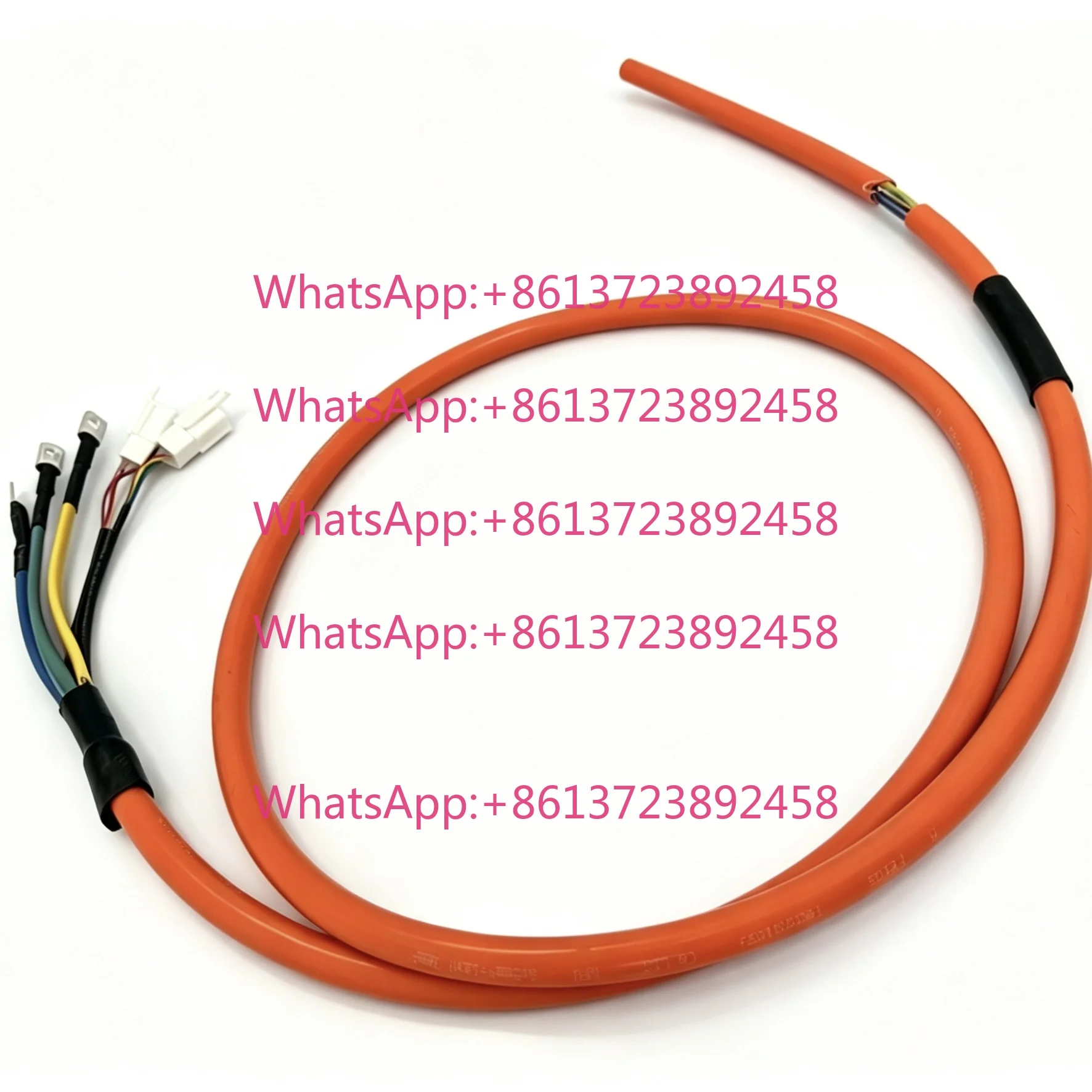 High-temperature Resistant  QS273 3.5T Brushless Motor Wire in Orange
