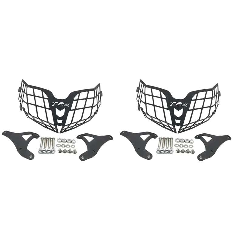 

2X для Benelli TRK502 Trk 502 2018-2020 годов, защитная решетка для фар мотоцикла, аксессуары для мотоциклов