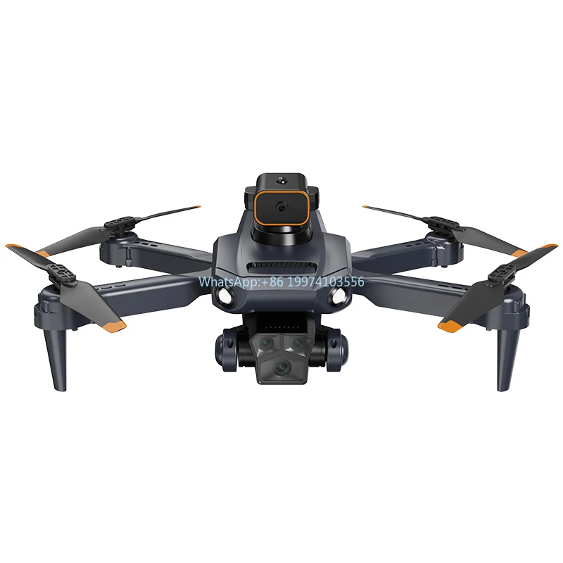 P8 telecontrol 8k With Esc Hd Dual Camera 4k 5g Wifi Fpv 360 Full Obstacle Avoidance Optical Flow Hover Foldable Quadcopter s