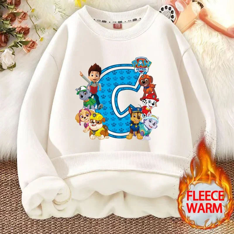 PAW Patrol Children Sweatshirt Clothes Girl Baby Thin Pullover Long Sleeve Shirt Kawaii Top Kid Autumn Clothes Christmas Gift #3