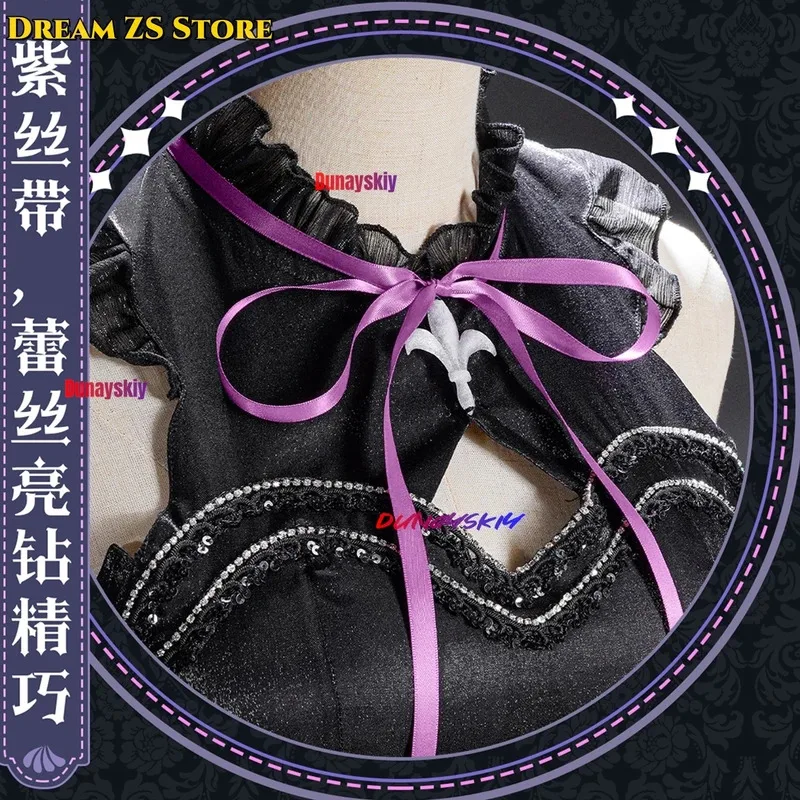 

a7d@Identity V Galatea Cloud Sculptor The Call Of The Abyss Cosplay Costume S-2XL Goth Lolita Dress Sculptor Role-play Women's D