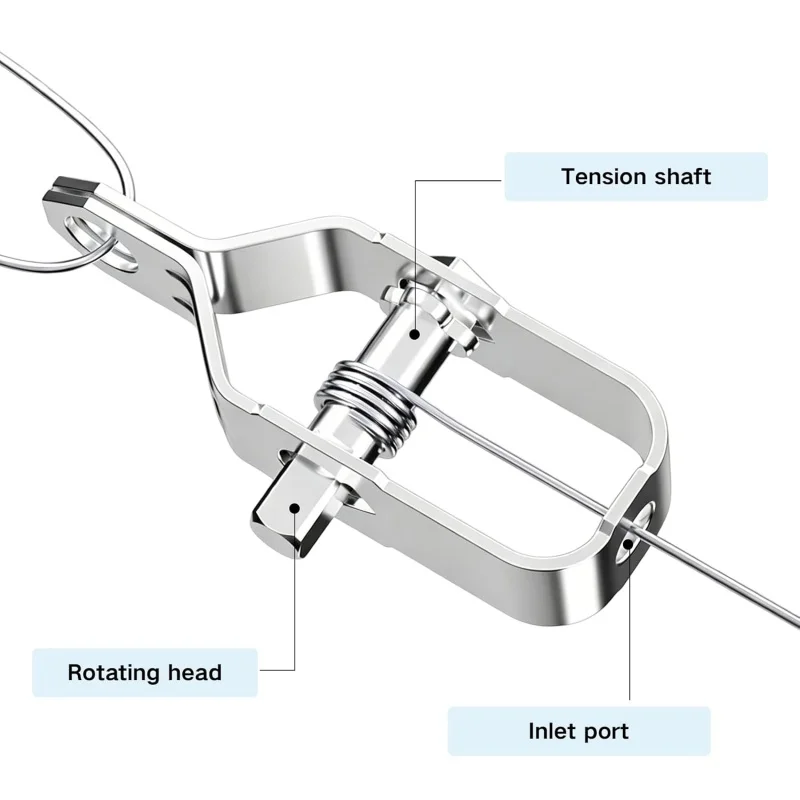 5/10pcs Wire Tensioners,Adjustable Cable&Fence Puller Tool,Rope/Wires Tightener Straightener for Barbed Wire,Greenhouse,Orchard
