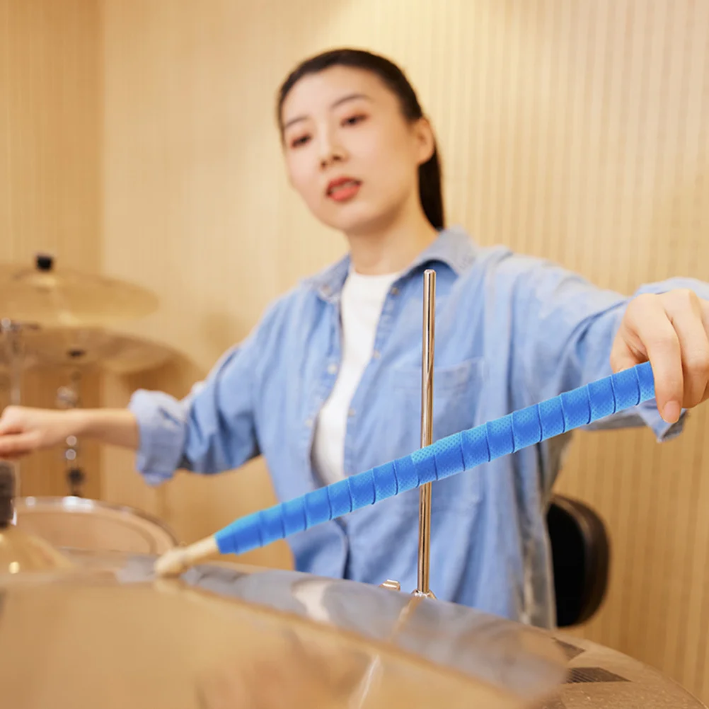 

Drum Stick Tape Anti-Slip Wrap Bright Color Drumstick Grips Sweat Absorbent Drum Stick Accessories Non-Slip Tapes