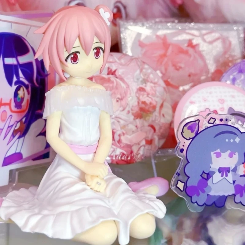 

2025 1pcs New Puella Magi Madoka Magica Anime Figurine Asuka, Reimu Kiritsugu Misato Pvc Action Figurine Collectible Model Toy