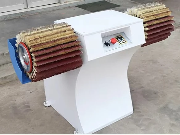 Hot Sale Double Axis Horizontal Sander Polishing Machine Woodworking Grinder