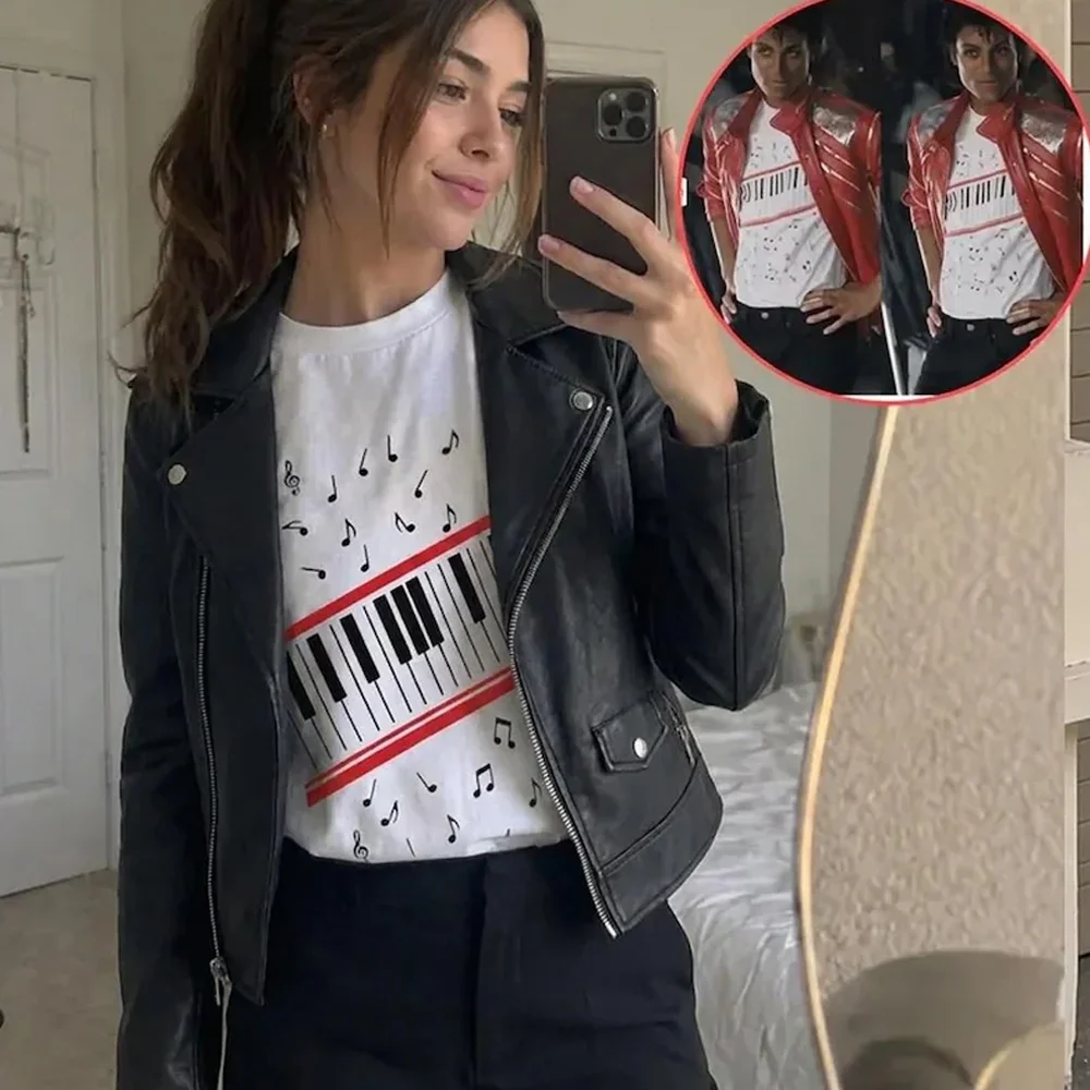Michael Jackson Modern Redesign T-shirt Men and Women Summer Cotton Y2K Clothing Fashion Round Neck Short Sleeved Tee Fan Gifts view 3
