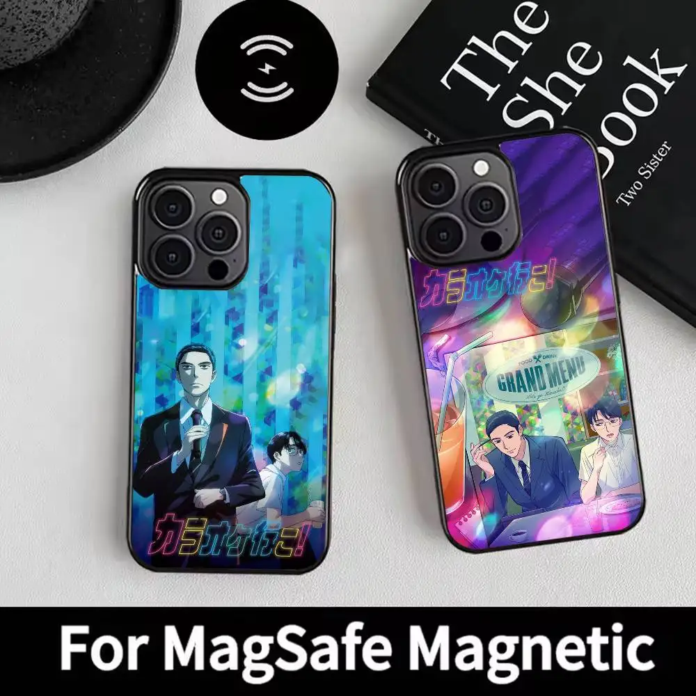 

Anime L-Let's Go k-Karaoke Phone Case For iPhone 17,16,15,14,13,12,Plus,Pro,Max For Magsafe Magnetic Wireless Charge